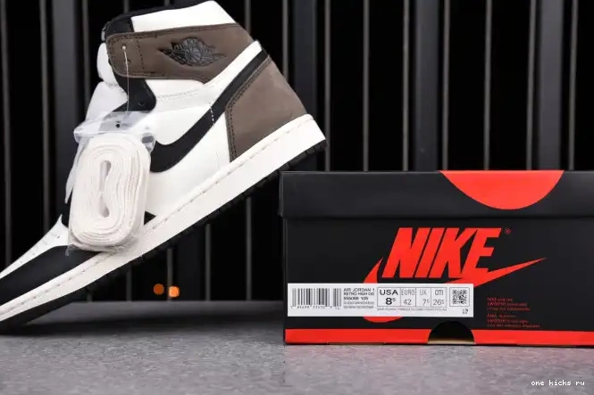 Rep Onekick JORDAN RETRO 1 HIGH MOCHA DARK AIR 555088-105 0322
